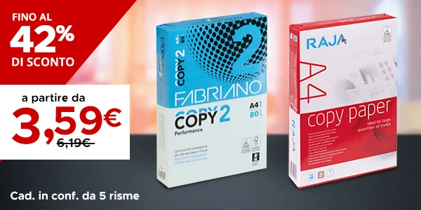 offerta sconto carta