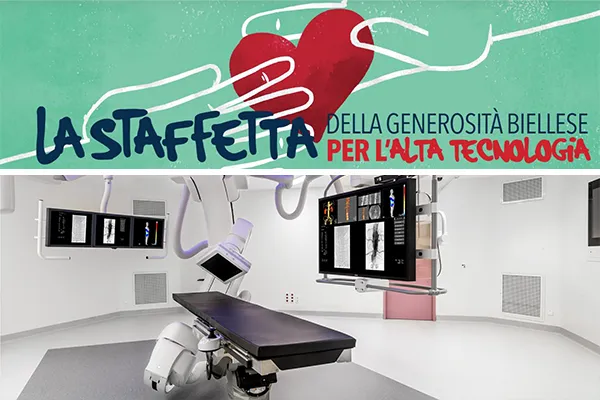 Staffetta della generosità biellese per l’Alta Tecnologia