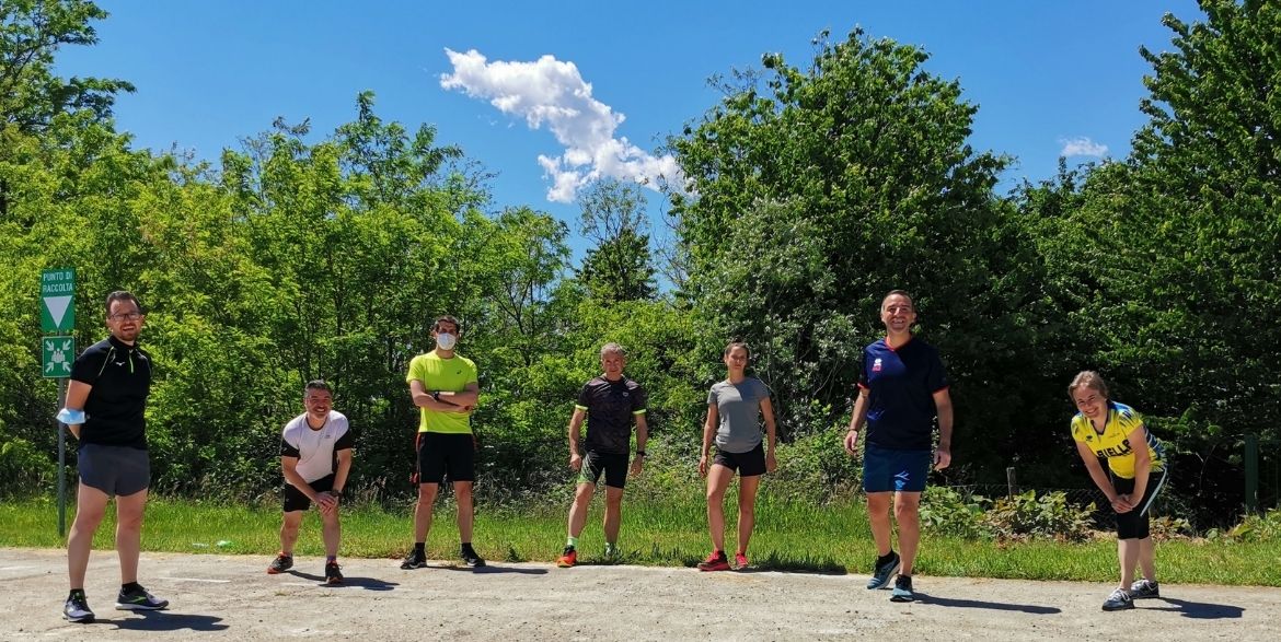 Il team di maratoneti Mondoffice