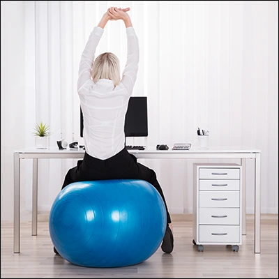 La fitball aiuta a migliorare la postura?