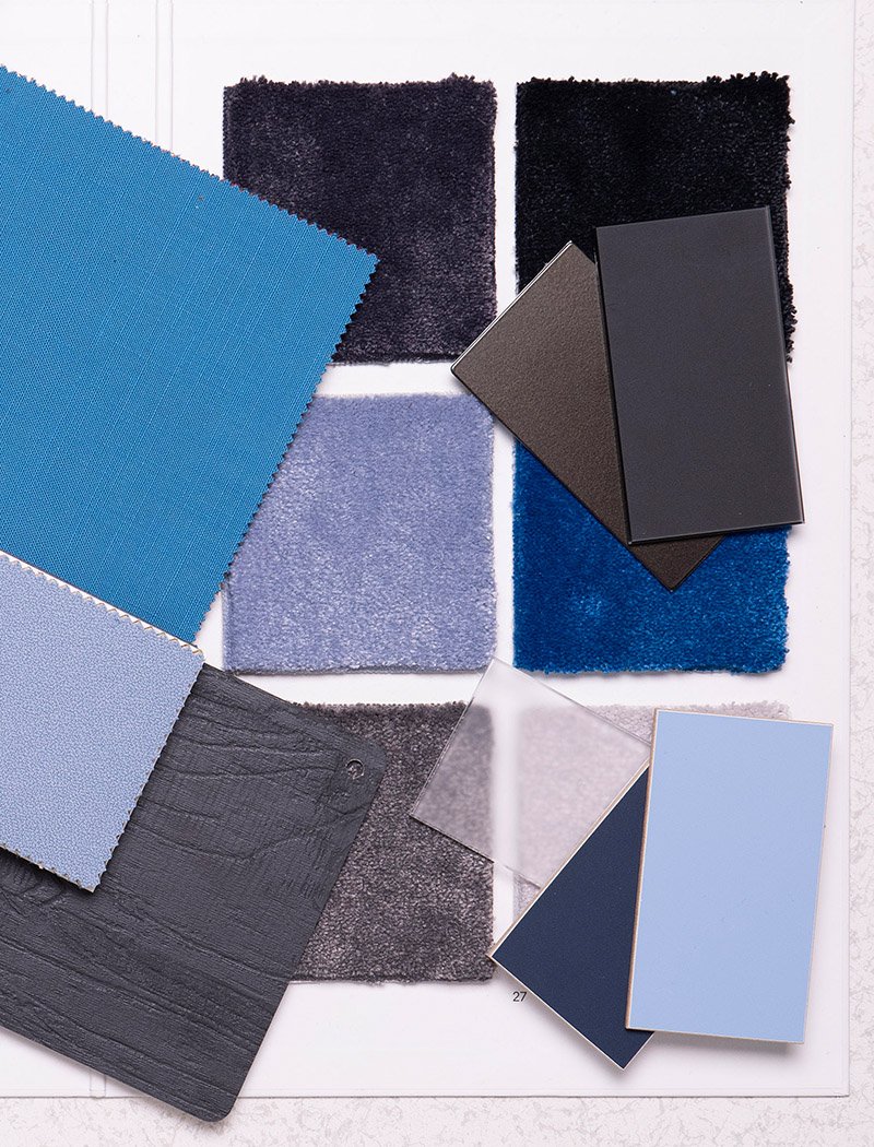 mood1 Esempio moodboard blu