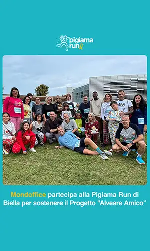 BP_pigiamarun_050825_interna Mondoffice sostiene il progetto "Alveare amico" sponsorizzando la pigiama run di Biella